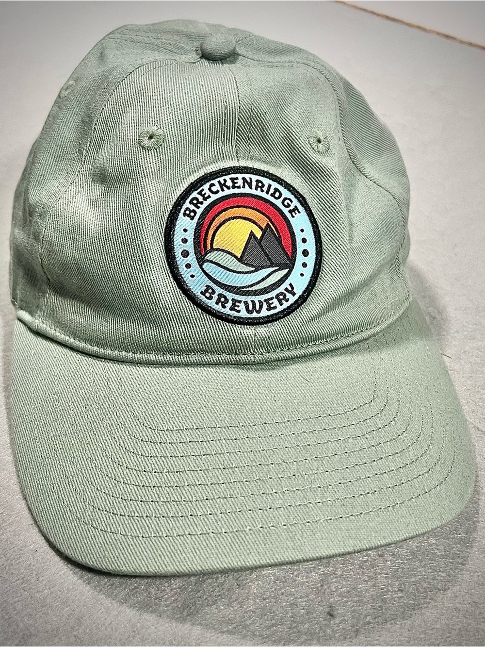 Breckenridge Mint Green Patch Cap by Shade